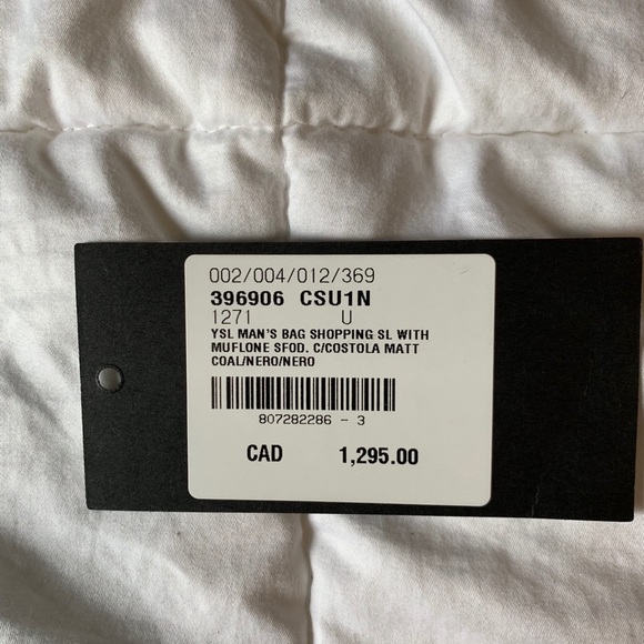 Saint Laurent Men’s Shopping Tote - Picture 11 of 13